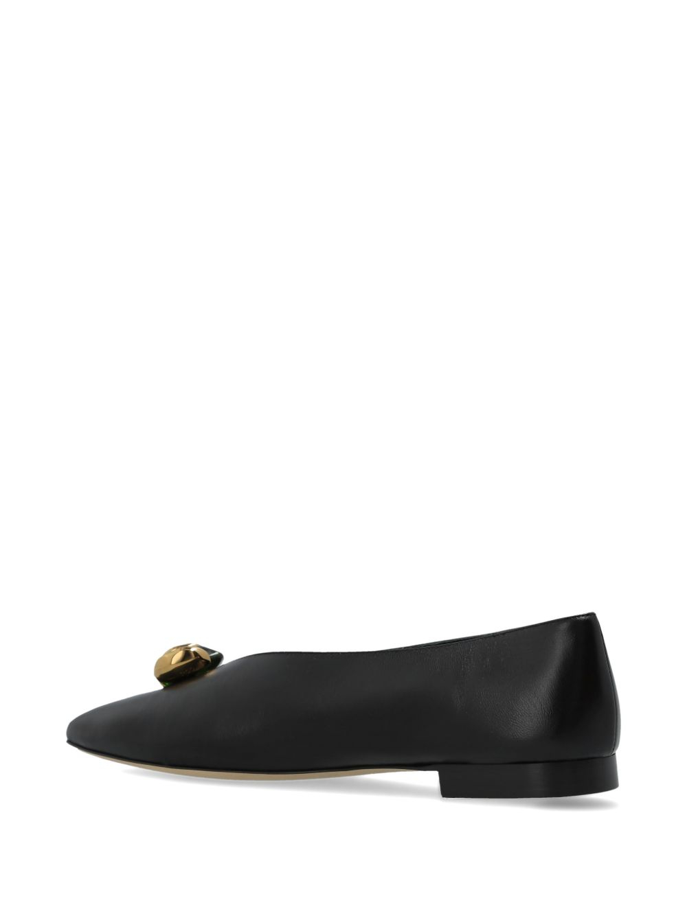 [Jimmy Choo] Flat shoes FW26 MARGOTFLATEPFBLACK/CLOVER