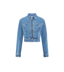 [MARINE SERRE] Jacket SS26 WJA076ACDEN0002BL05