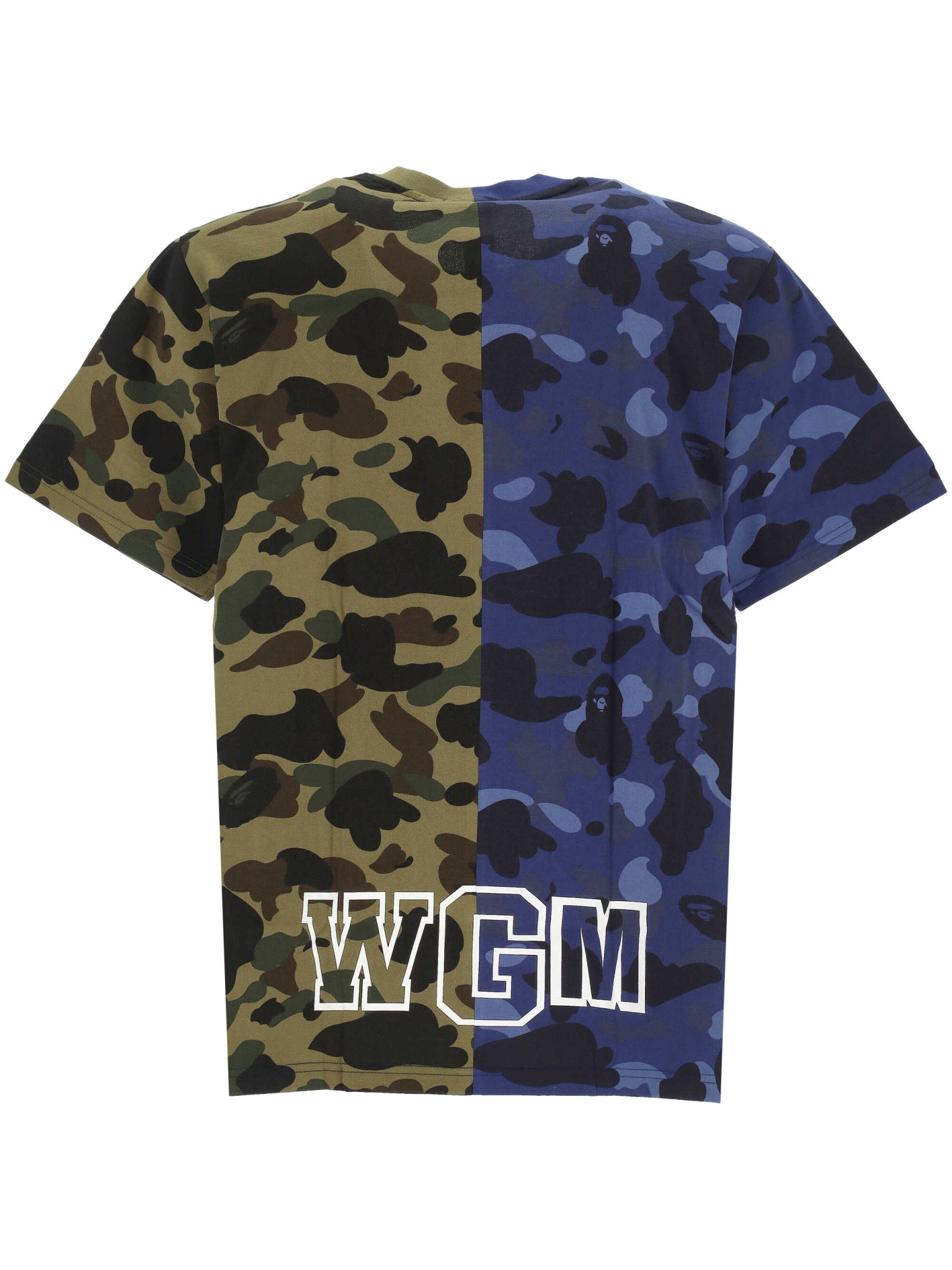 [BAPE] T-shirts Short Sleeve SS26 001CSM301009MNAVY