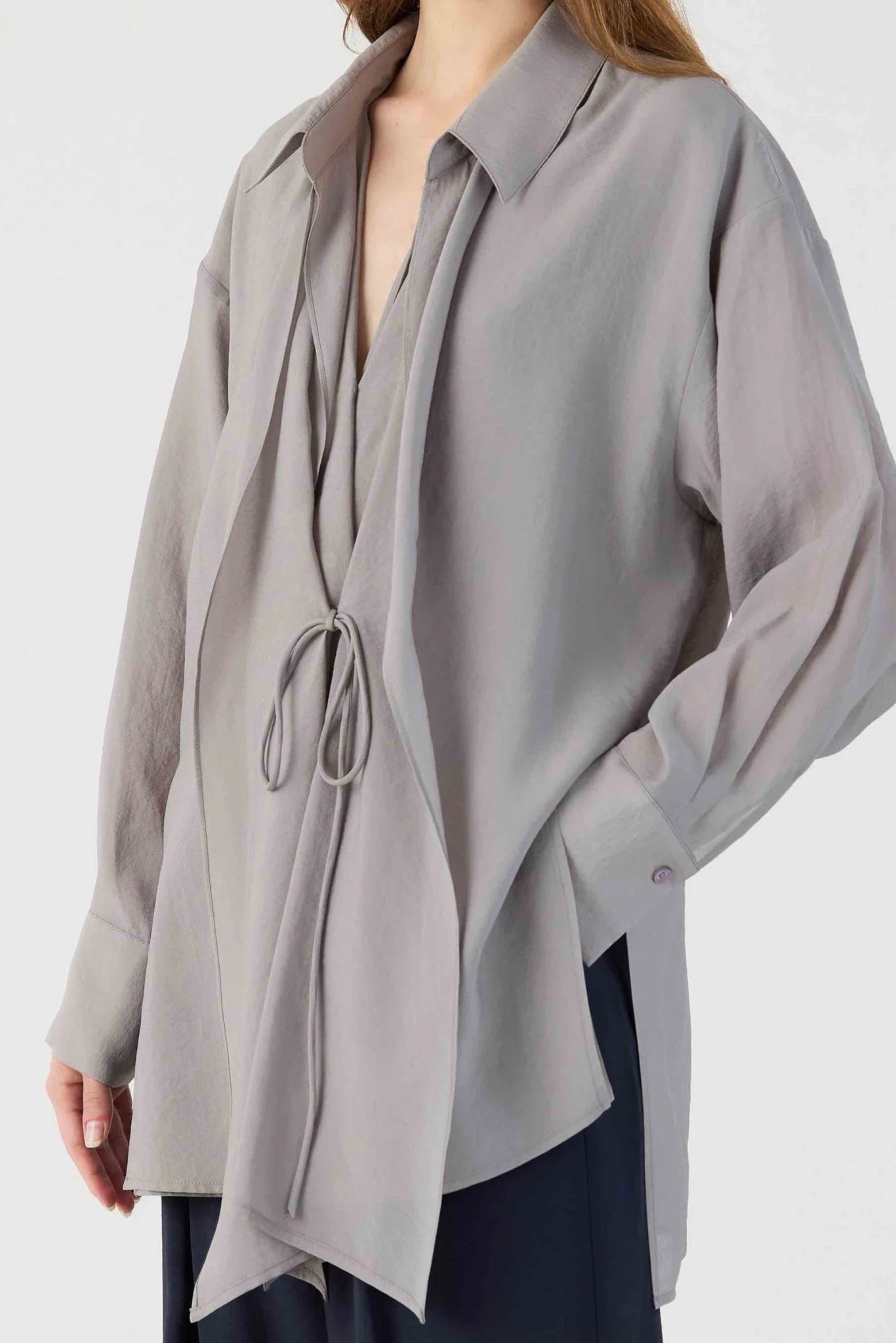 [Eleh] Shirts Long Sleeve SS26 SS260171GRIGIO