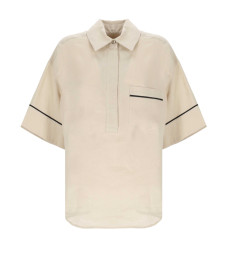 [AGNONA] Shirts Short Sleeve SS26 TD1109YU3049N43