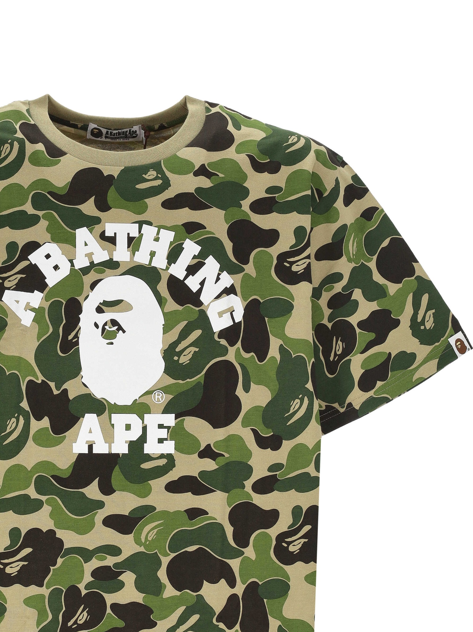 [BAPE] T-shirts Short Sleeve SS26 001CSM301011MGREEN