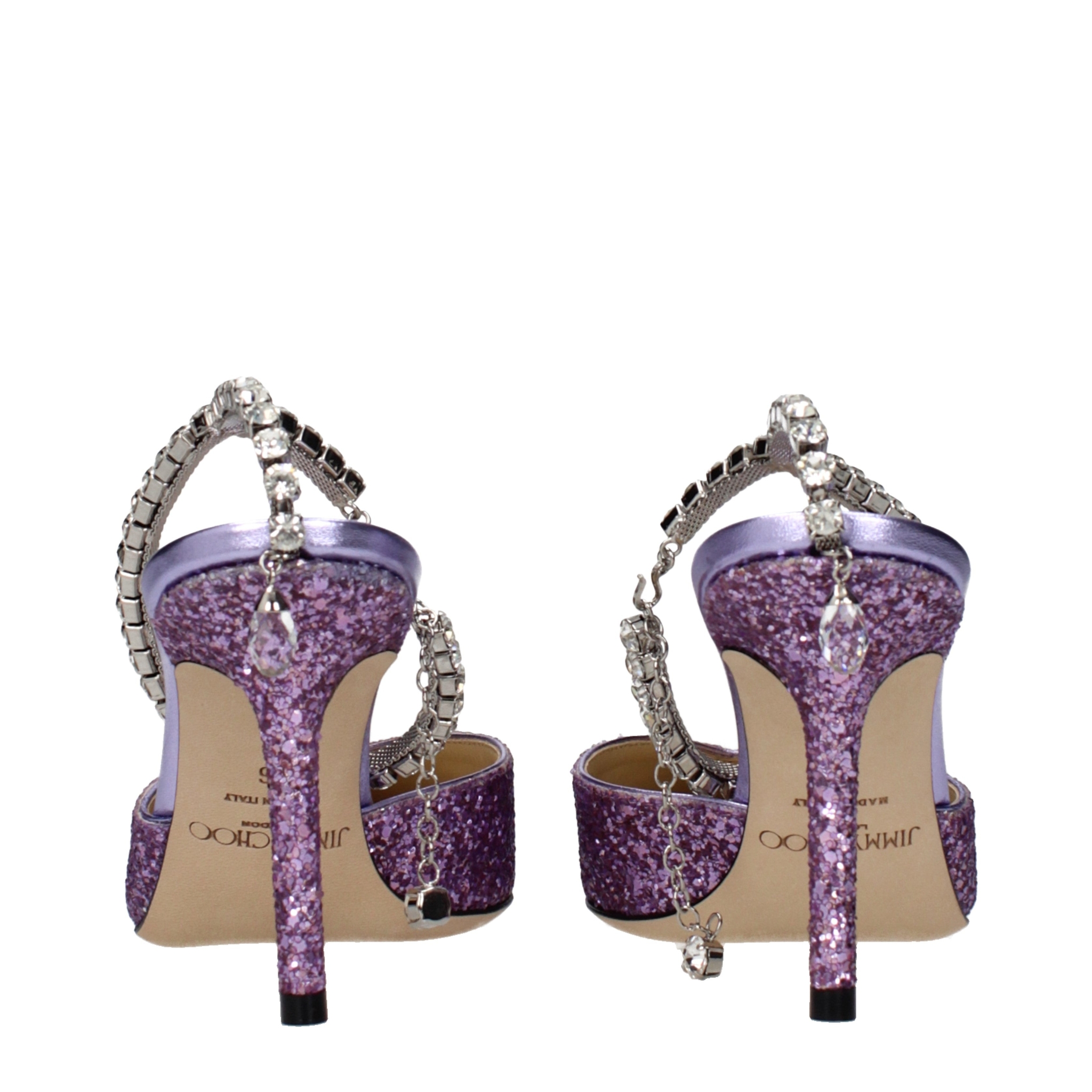 [Jimmy Choo] Slingback SS25 SAEDA85OBAOPINKVIOLET