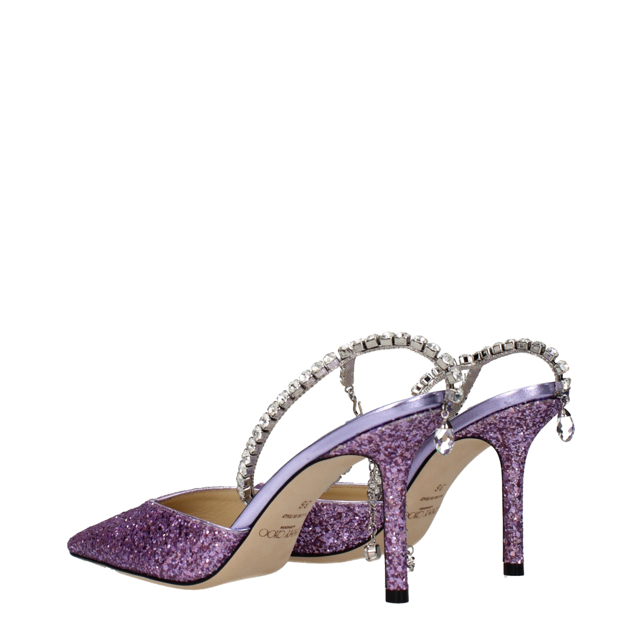 [Jimmy Choo] Slingback SS25 SAEDA85OBAOPINKVIOLET