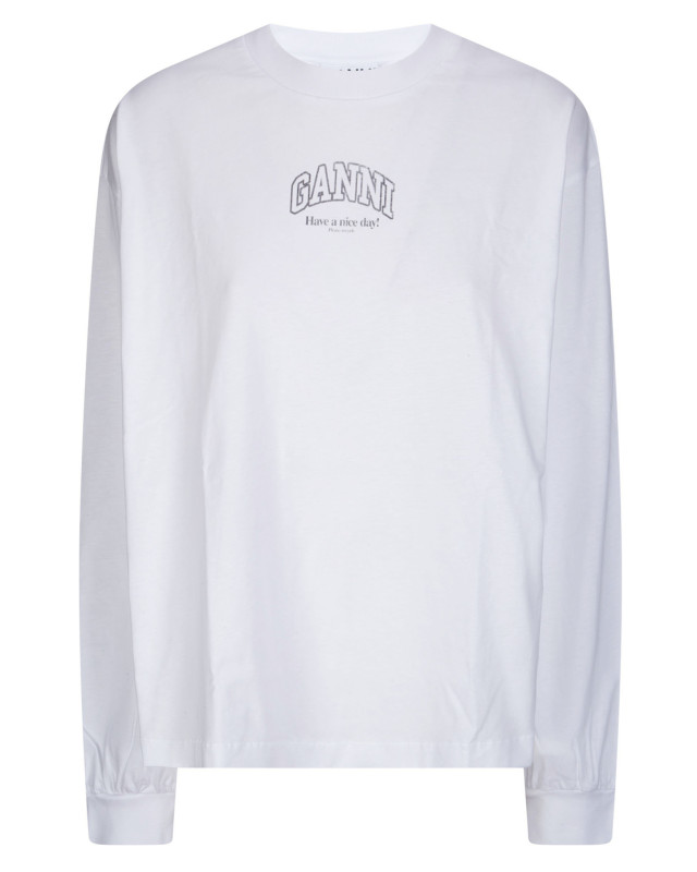 [GANNI] T-shirts Long Sleeve SS26 A1050068 151
