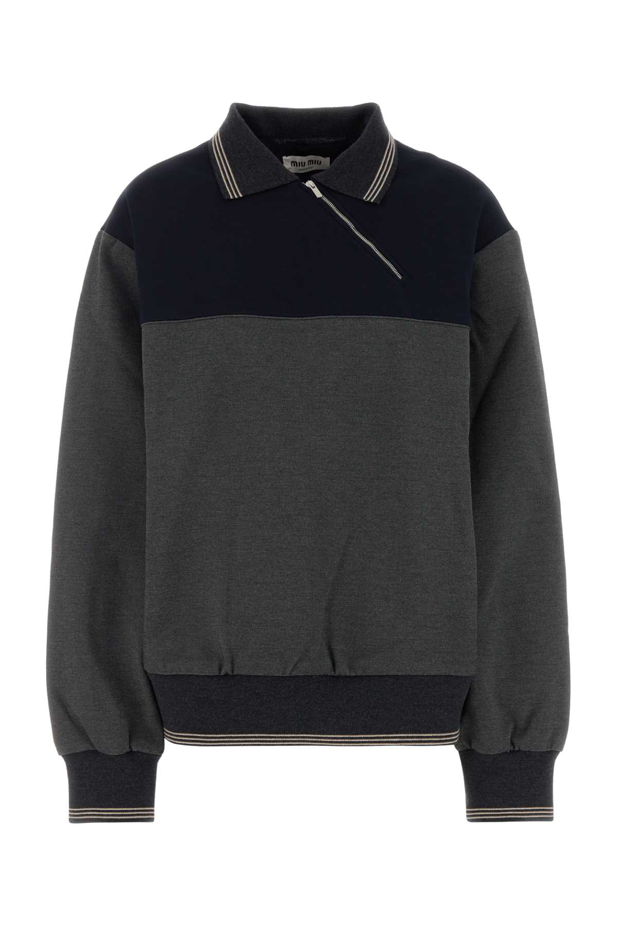 [Miu Miu] Sweatshirt FW25 MJLA01SOOO18FX F0P8O