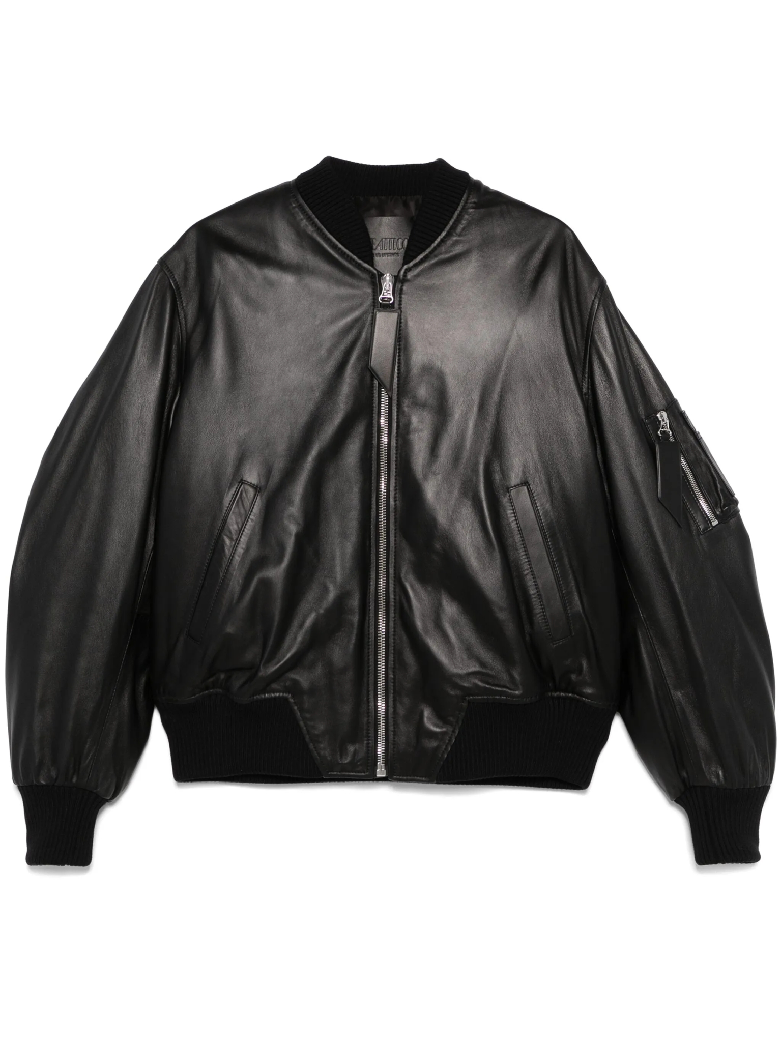 [The Attico] Leather Jacket SS26 260WCB00004LBT128AA100