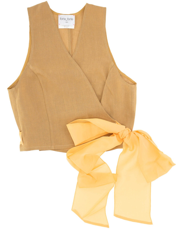 [Forte Forte] Tank top SS25 13827GRANO