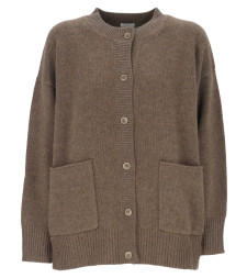 [MADELEINE THOMPSON] Cardigan FW25 AW25C04BISCUIT