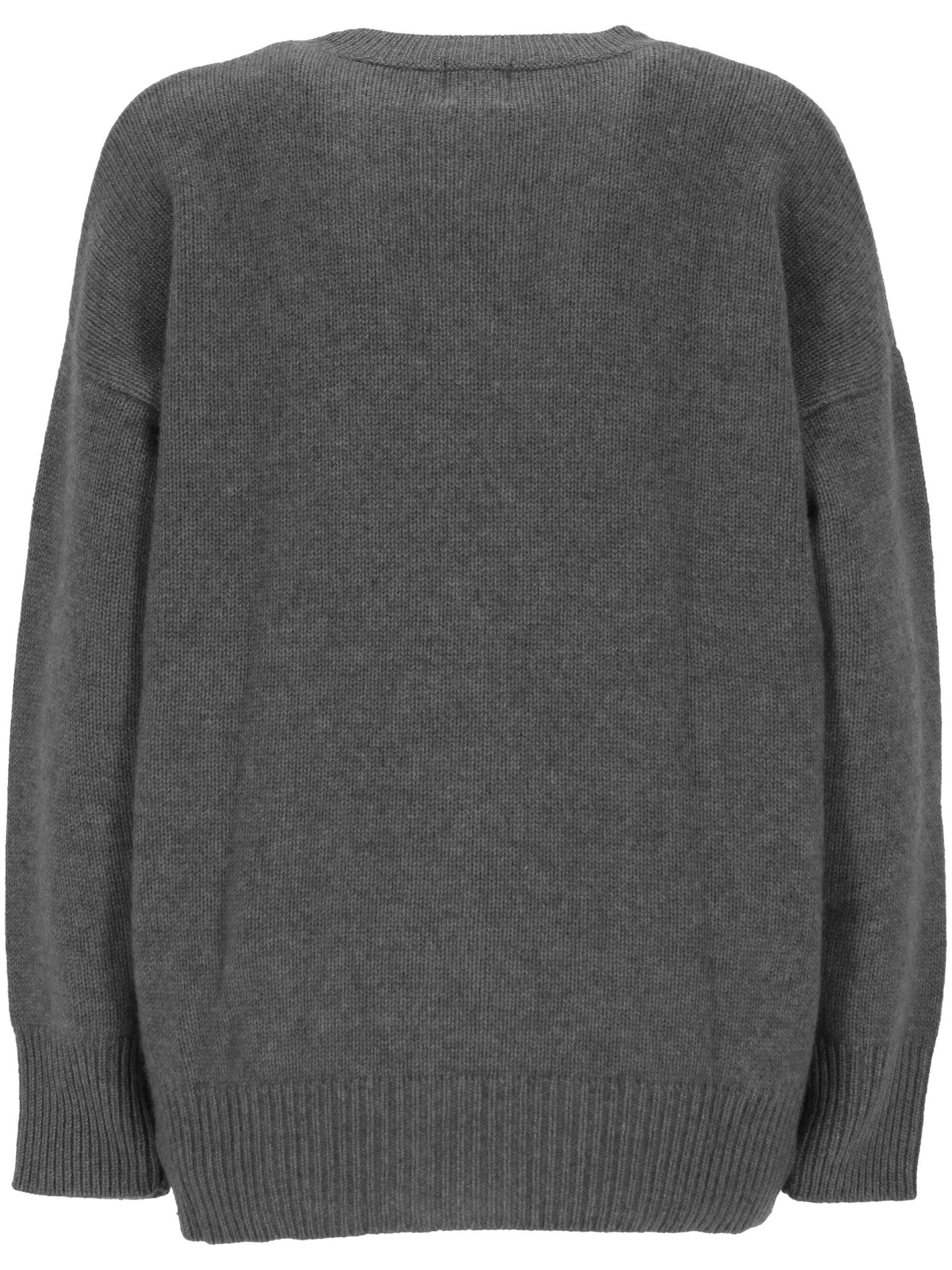 [MADELEINE THOMPSON] Cardigan FW25 AW25C04MID GREY