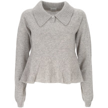 [MADELEINE THOMPSON] Knitwear FW25 AW25T28SMOKE GREY