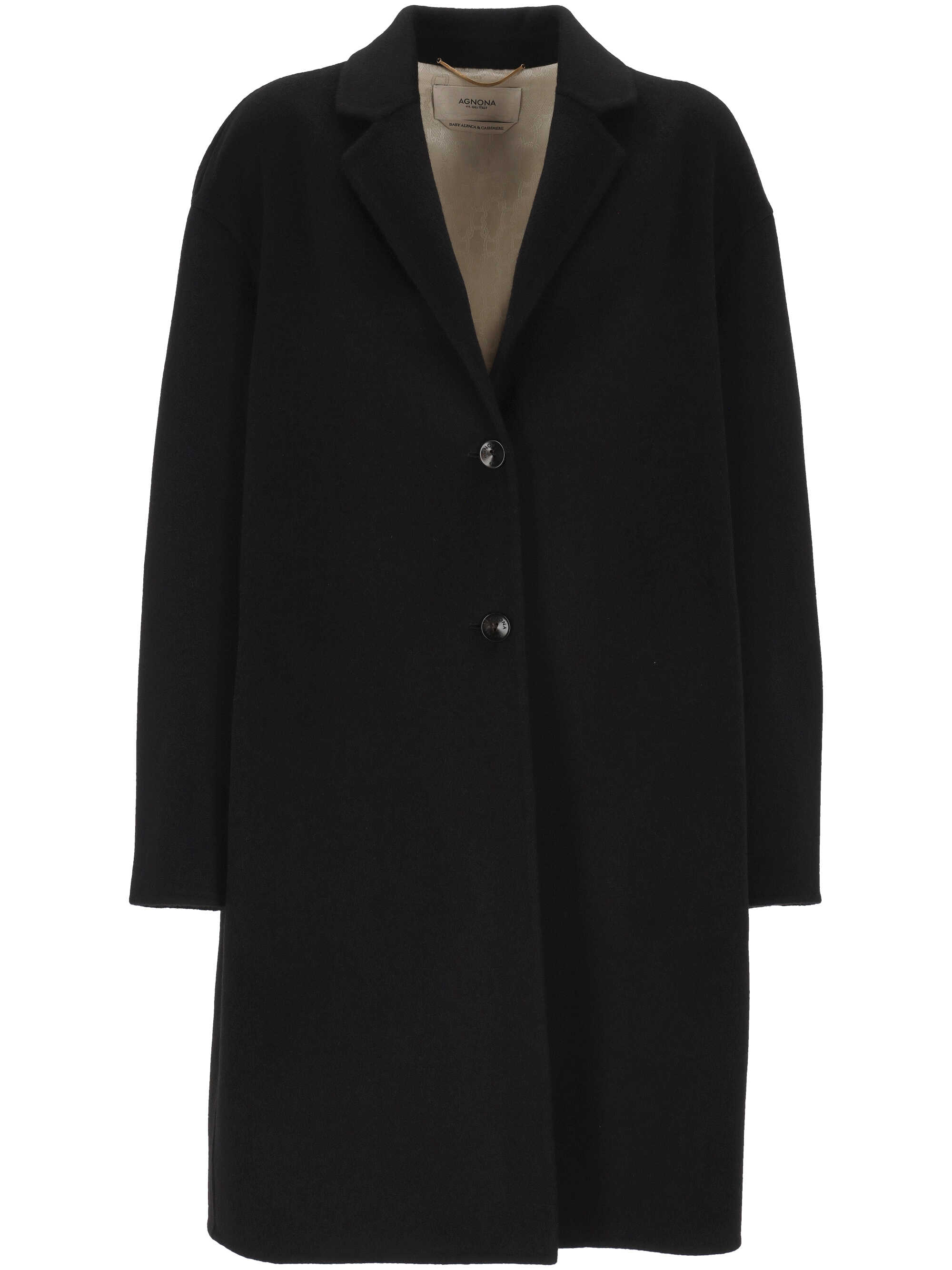 [AGNONA] Coat FW25 TL1013AD1022K09
