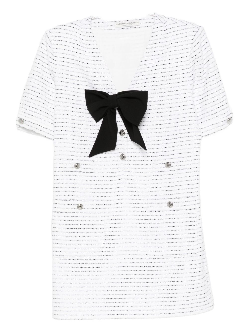 [Alessandra Rich] Short sleeve dress FW25 FABX4115F45970822