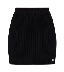 [Amiri] Midi skirt FW25 AWKNKR1019BLACK