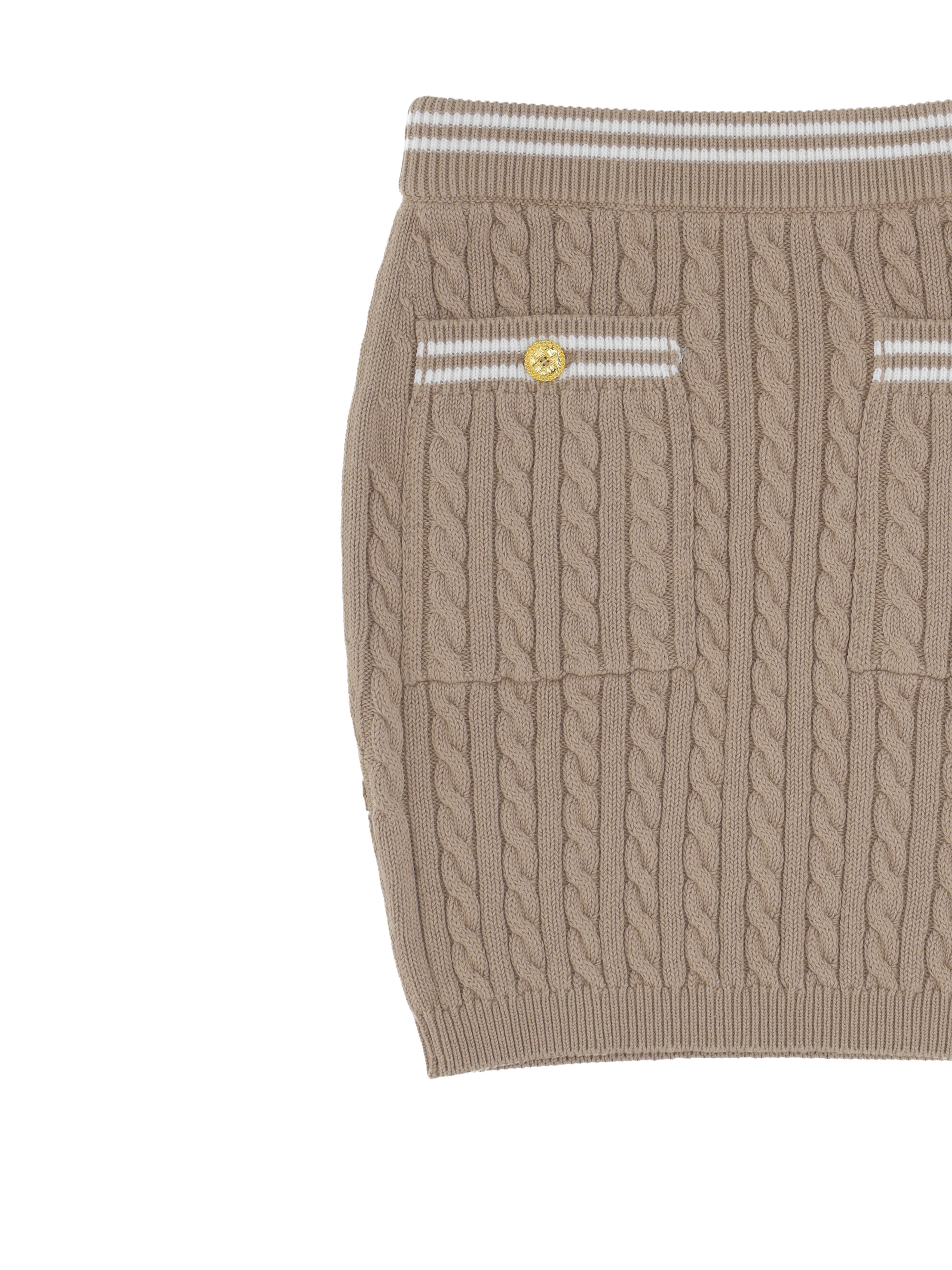 [Alessandra Rich] Midi skirt SS25 FABX3687K42640108