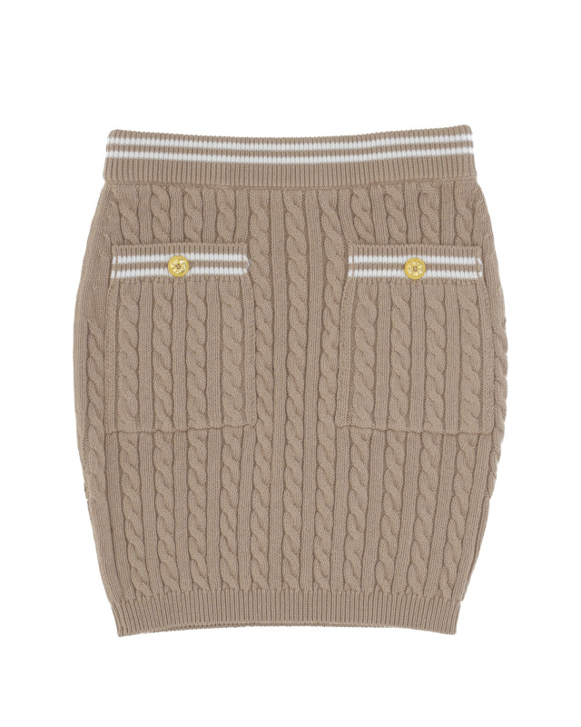 [Alessandra Rich] Midi skirt SS25 FABX3687K42640108