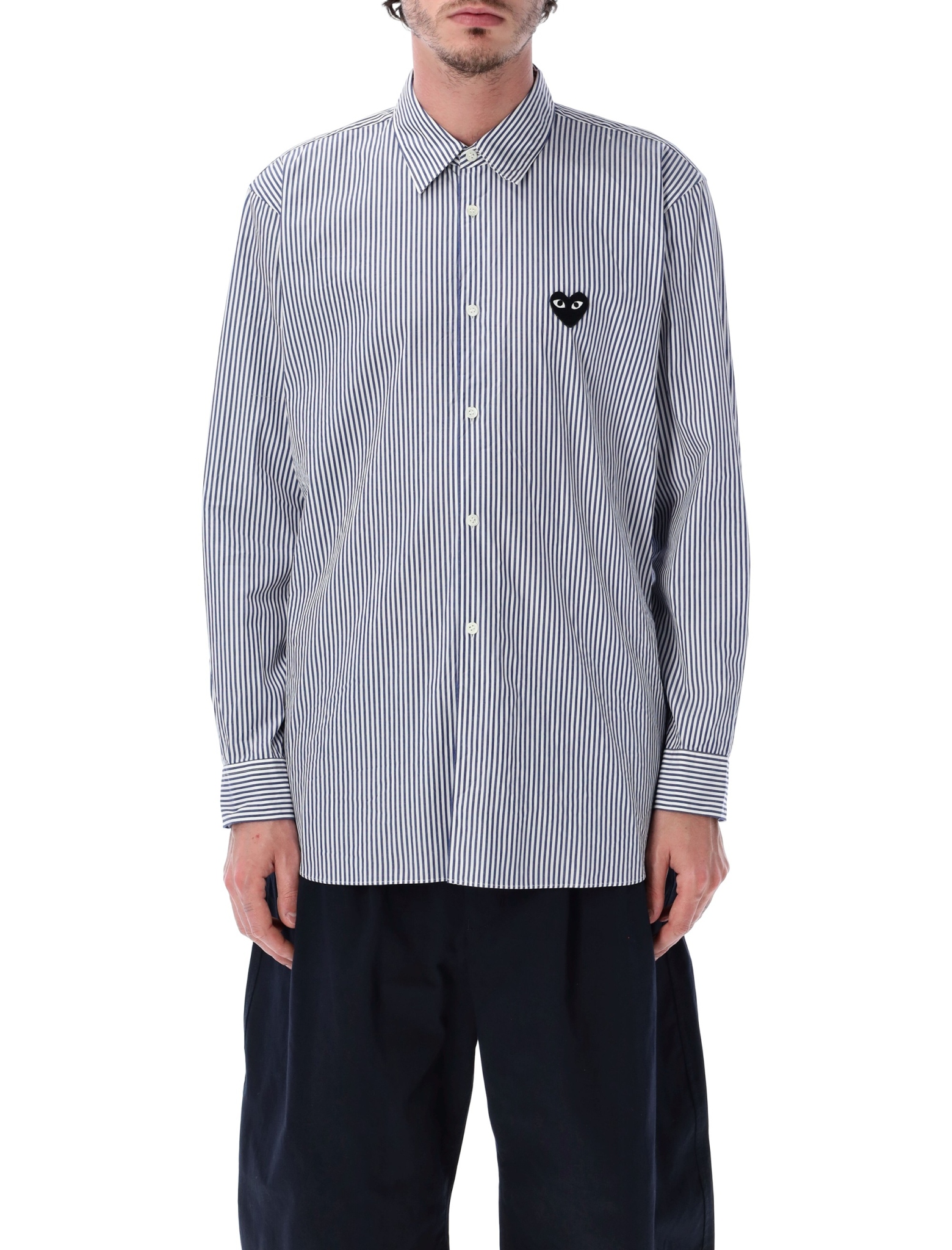 [COMME DES GARCONS PLAY] Shirts Long Sleeve SS26 AX-B018-0511