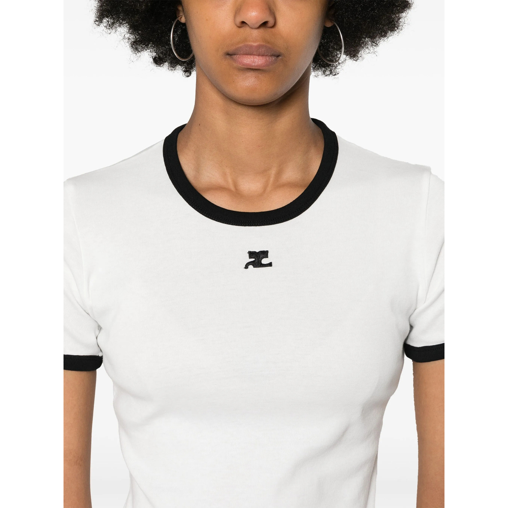 [Courreges] T-shirts Short Sleeve FW26 VESJTS017JS 0070 0098