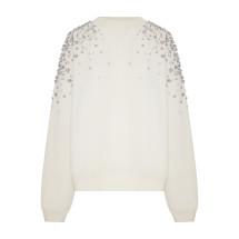 [GOLDEN GOOSE DELUXE BRAND] T-shirts Long Sleeve FW26 GUP02711P00264511560 HERITAGE WHITE