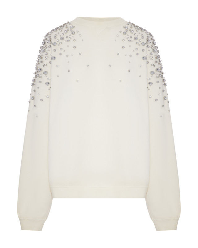 [GOLDEN GOOSE DELUXE BRAND] T-shirts Long Sleeve FW26 GUP02711P00264511560 HERITAGE WHITE