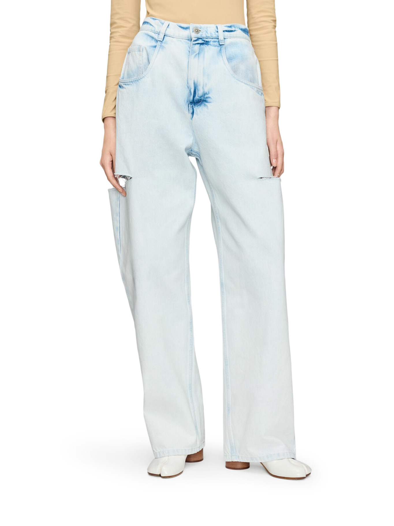 [Maison Margiela] Jeans FW26 S51LA0185M30045961 BLEACHED INDIGO BLUE