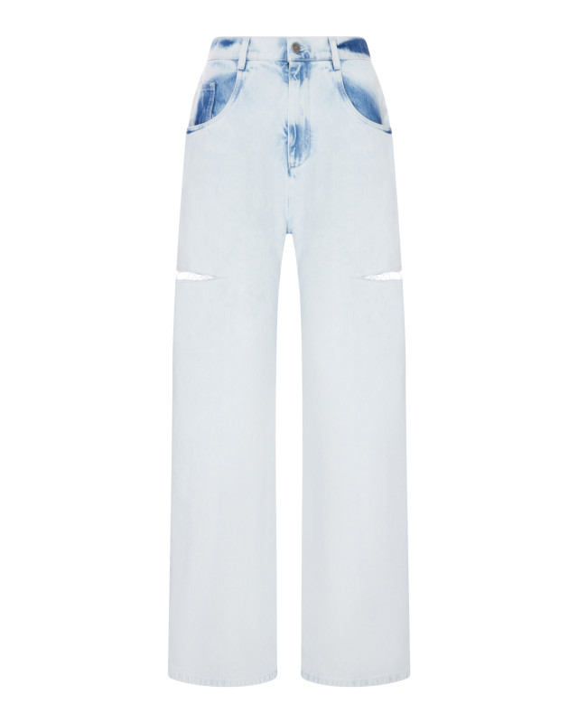 [Maison Margiela] Jeans FW26 S51LA0185M30045961 BLEACHED INDIGO BLUE