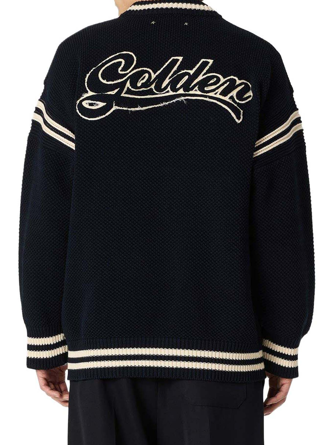 [GOLDEN GOOSE DELUXE BRAND] Knitwear FW26 GMP02863P00267250486 DARK BLUE