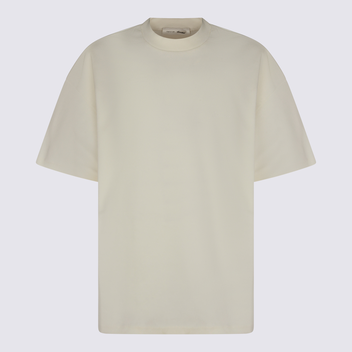 [Fear of God] T-shirts Short Sleeve SS26 125SP264413FIVORY