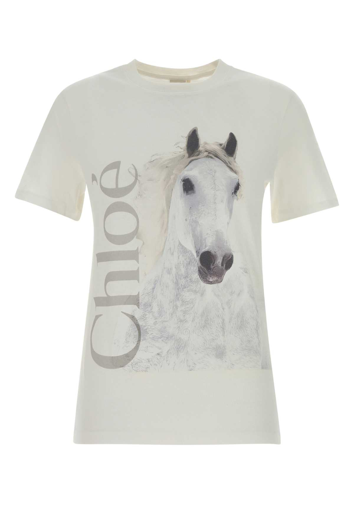 [Chloe] T-shirts Short Sleeve SS26 CH26SJH11802 101