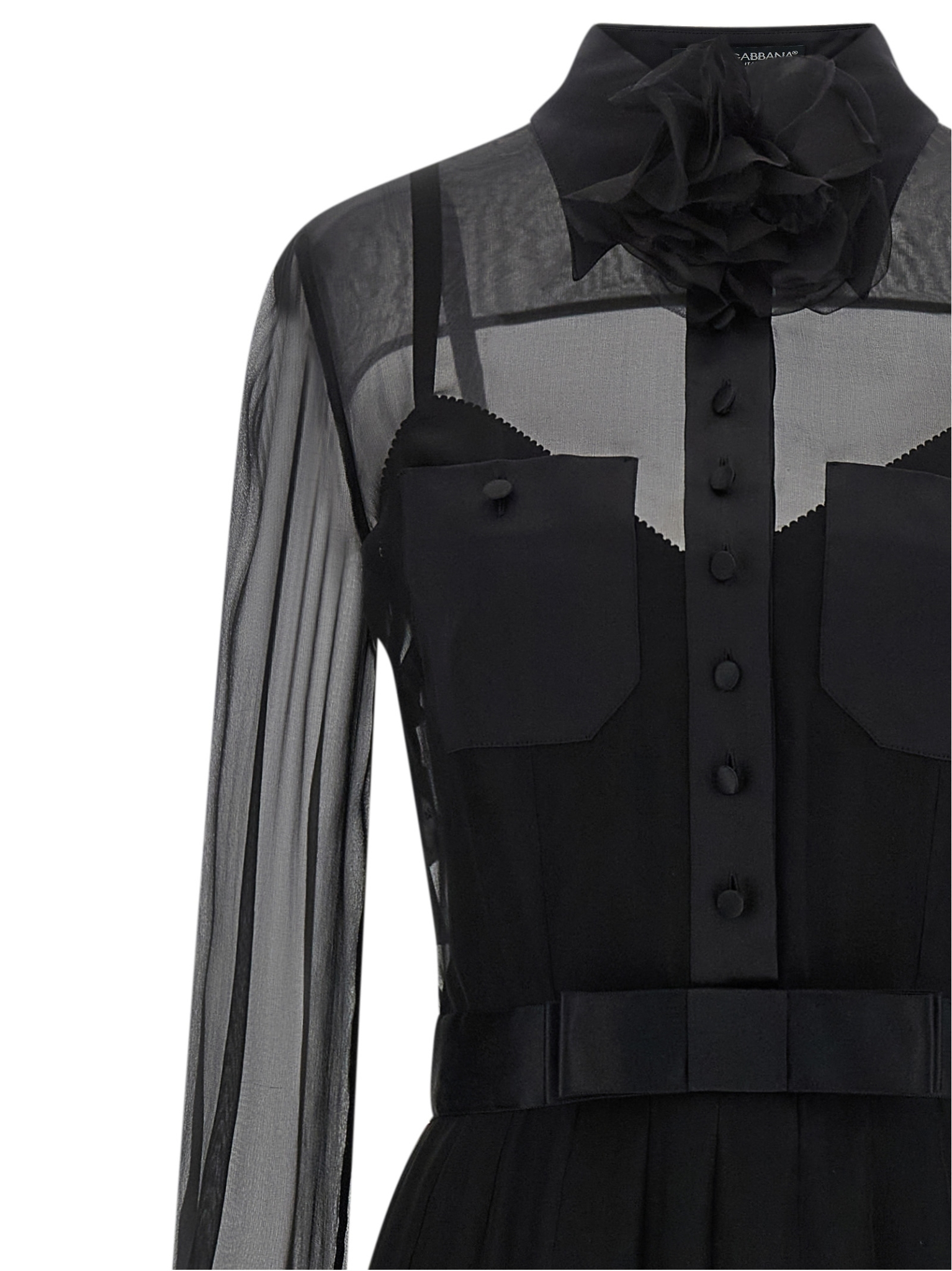 [Dolce & Gabbana] Long sleeve dress SS26 F6IAJTFU1ATN0000