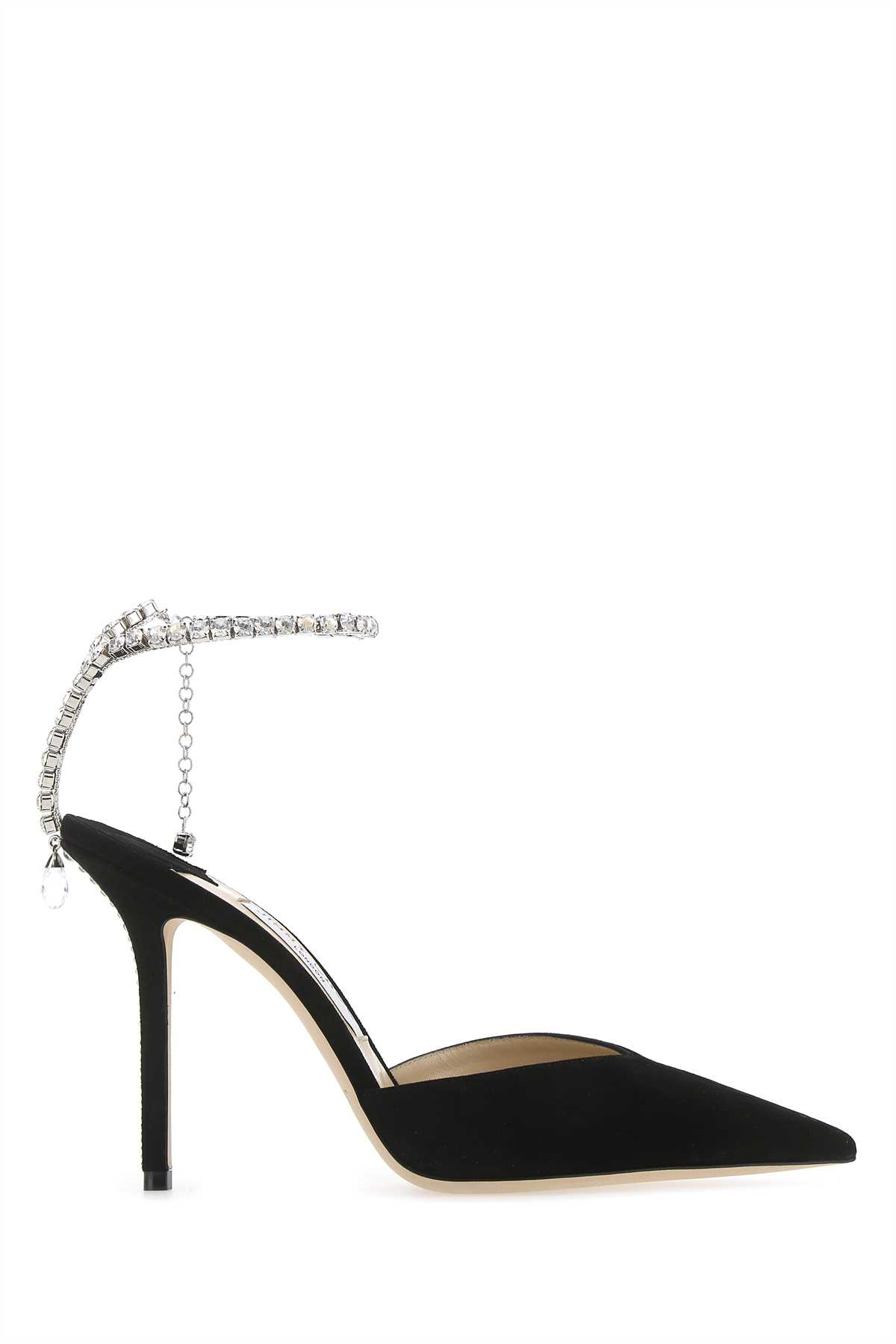 [Jimmy Choo] Sandals FW26 SAEDA100EWA BLACKCRYSTAL
