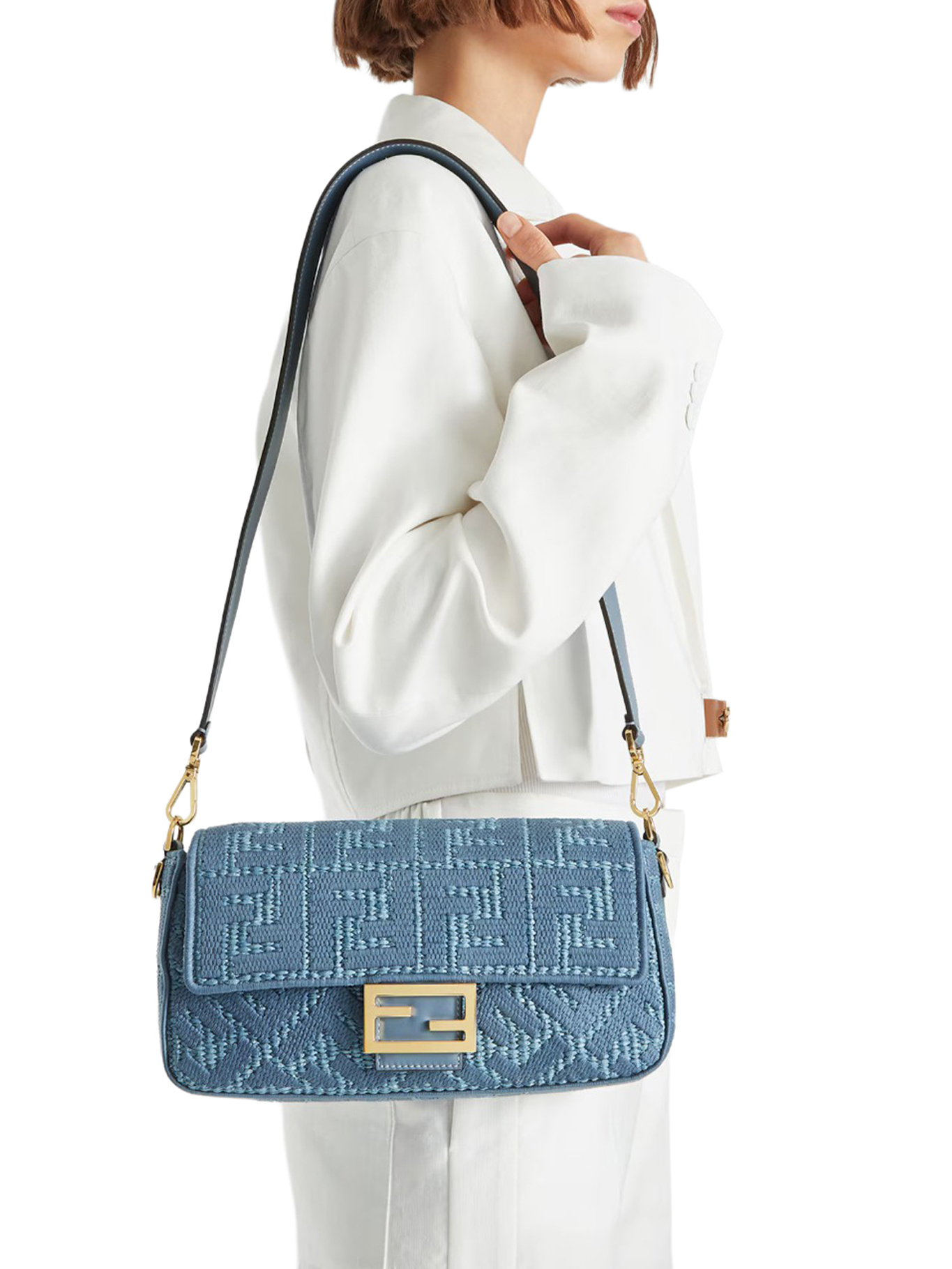 [Fendi] Shoulder bag FW26 8BR600AY6GF1X82 BLUE CERULEO OS