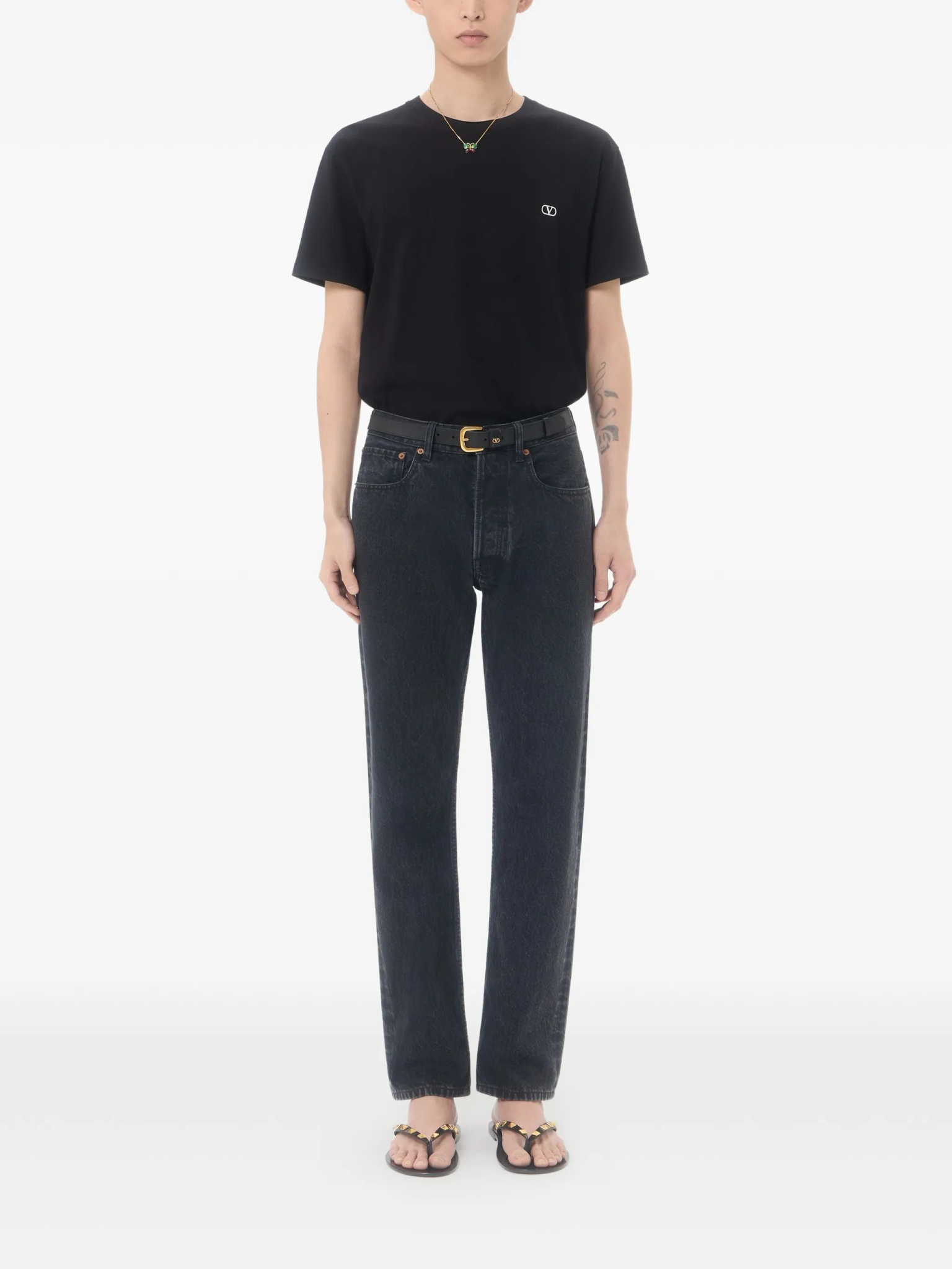 [Valentino Garavani] T-shirts Short Sleeve FW26 9V3MG10VBMM0NO
