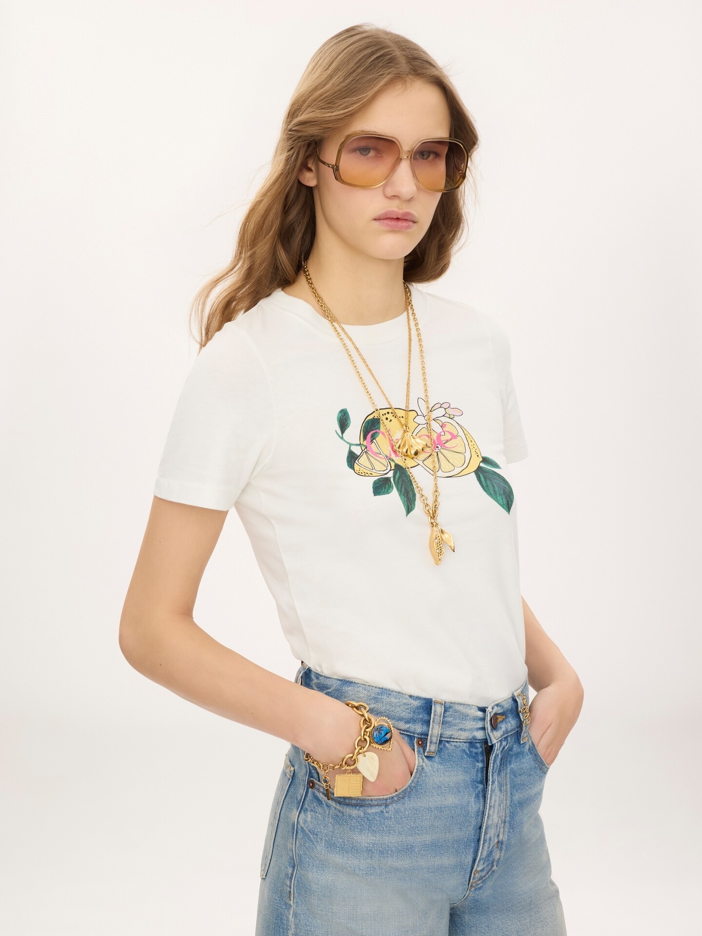 [Chloe] T-shirts Short Sleeve FW26 CH26AJH08981107