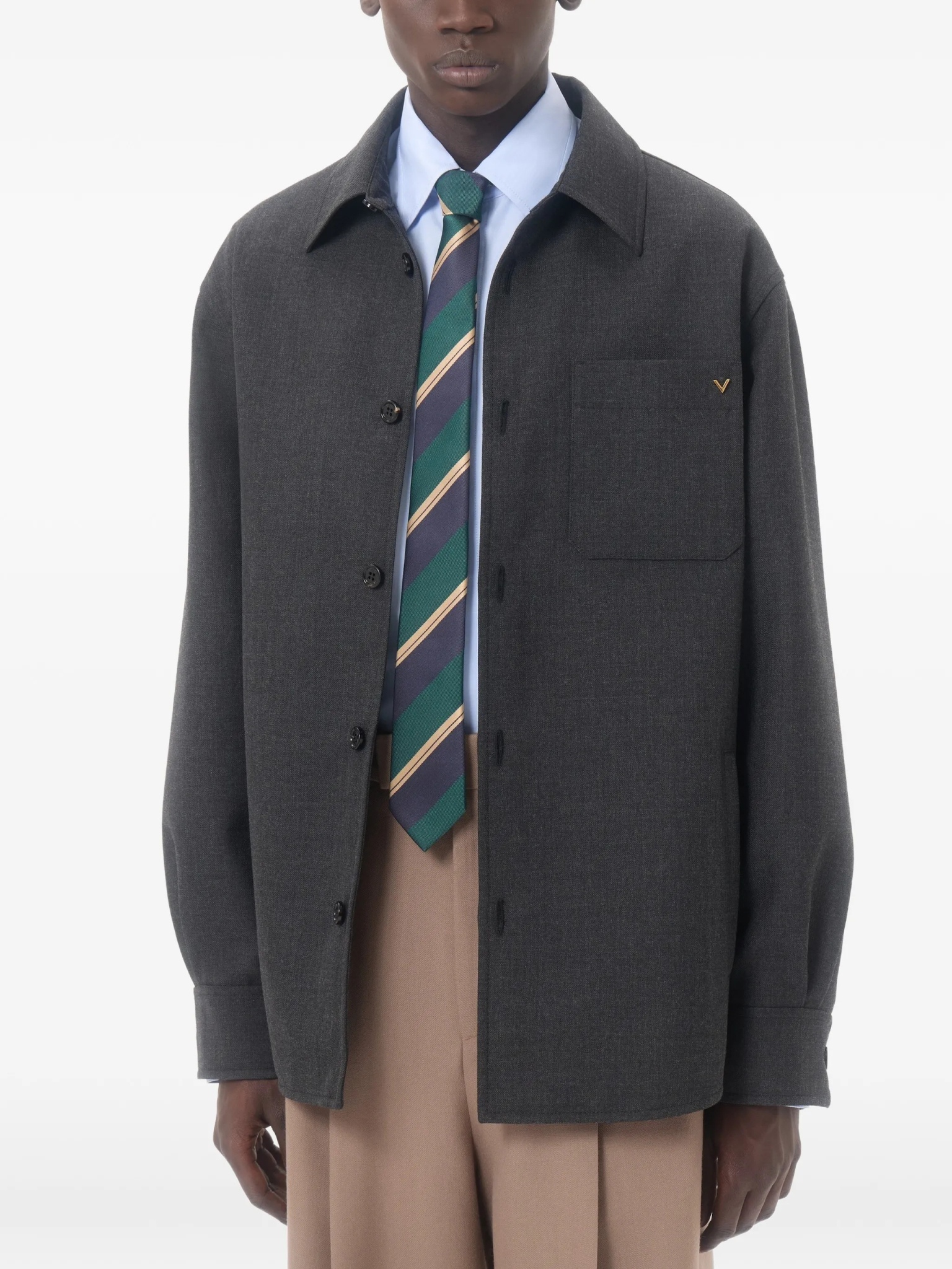 [Valentino Garavani] Tie FW26 9Y2EV195WHS0HL