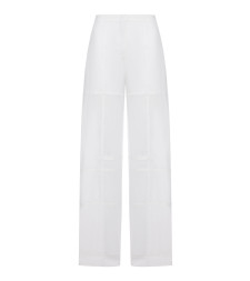 [Jil Sander] Trousers SS26 J02KA0381J45326100 OPTIC WHITE