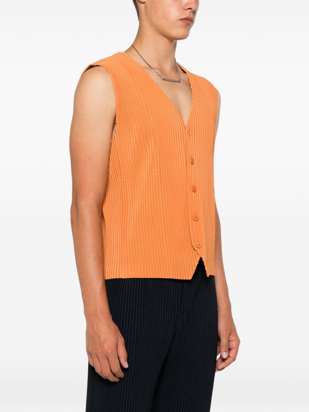 [HOMME PLISSE' ISSEY MIYAKE] Vest SS26 HP66JE15747