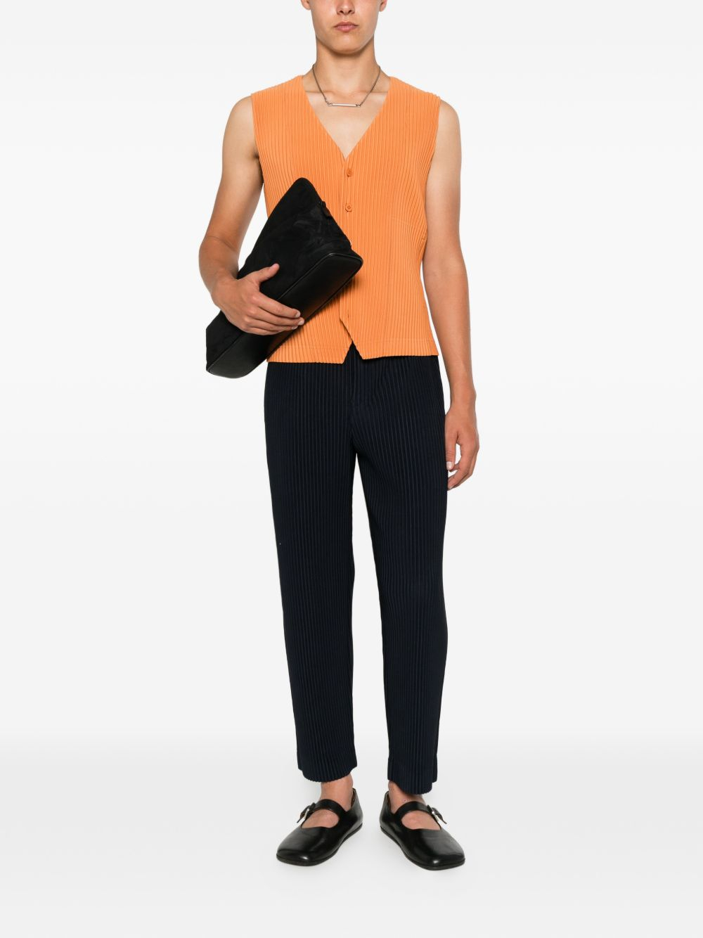 [HOMME PLISSE' ISSEY MIYAKE] Vest SS26 HP66JE15747