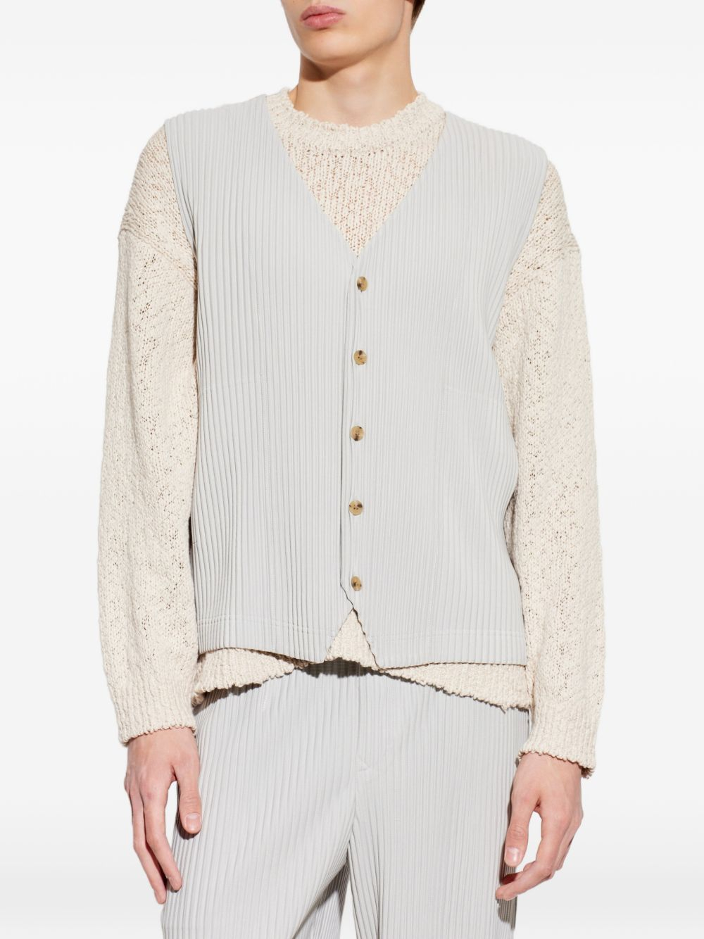 [HOMME PLISSE' ISSEY MIYAKE] Vest SS26 HP67JE51111
