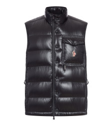 [MONCLER GRENOBLE] Down Vest FW26 L10971A00008597X6999 BLACK