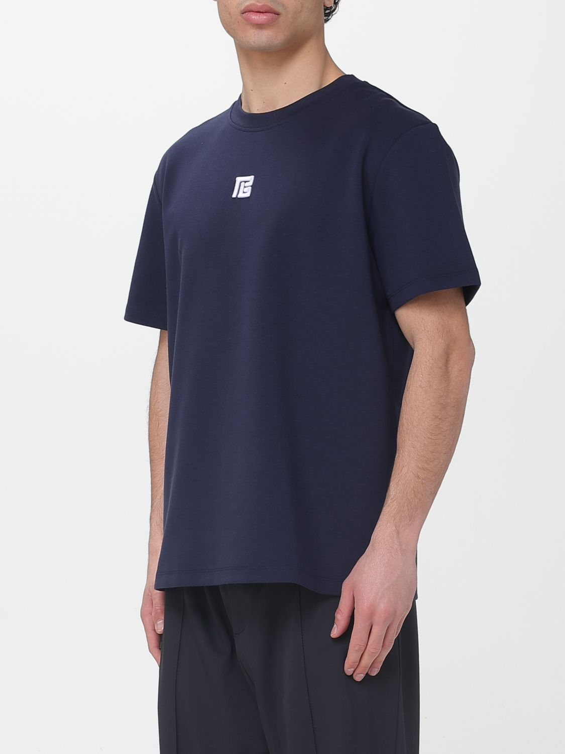 [Balmain] T-shirts Short Sleeve SS26 GH1EG000BC87 SIV