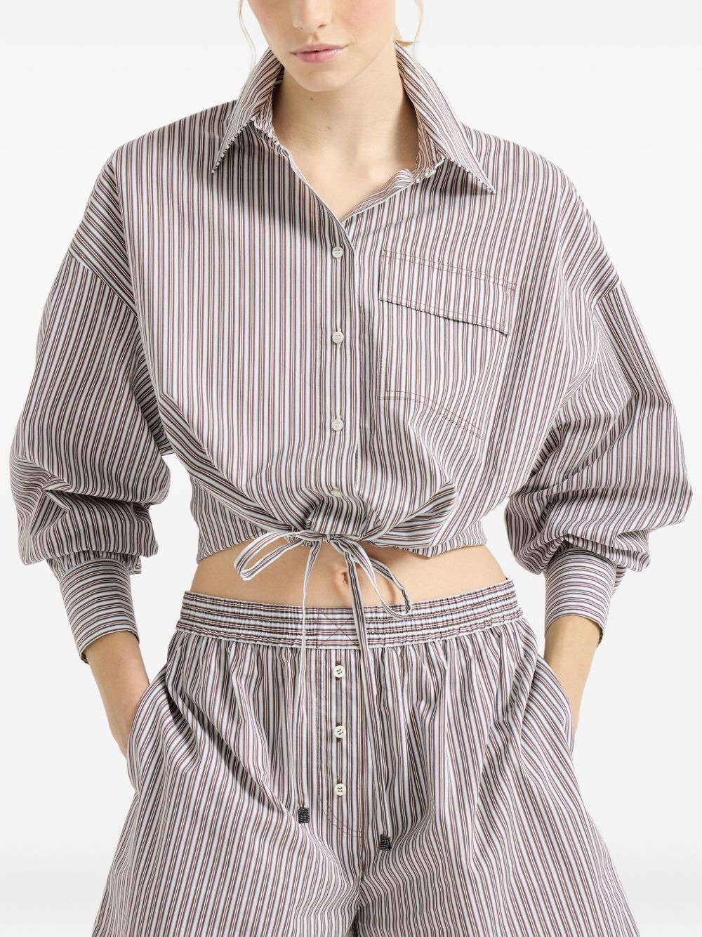 [Brunello Cucinelli] Shirts Long Sleeve SS26 MH746NA916C2052
