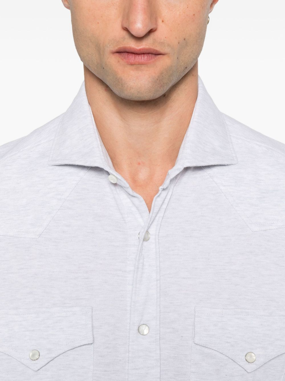 [Brunello Cucinelli] Shirts Long Sleeve SS26 ME8546666C3657