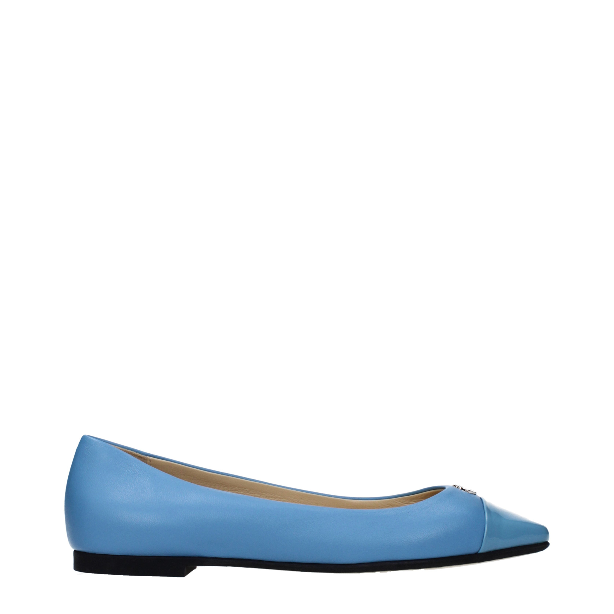 [Jimmy Choo] Flat shoes SS25 LENIFLATONPTLONDONBLUE