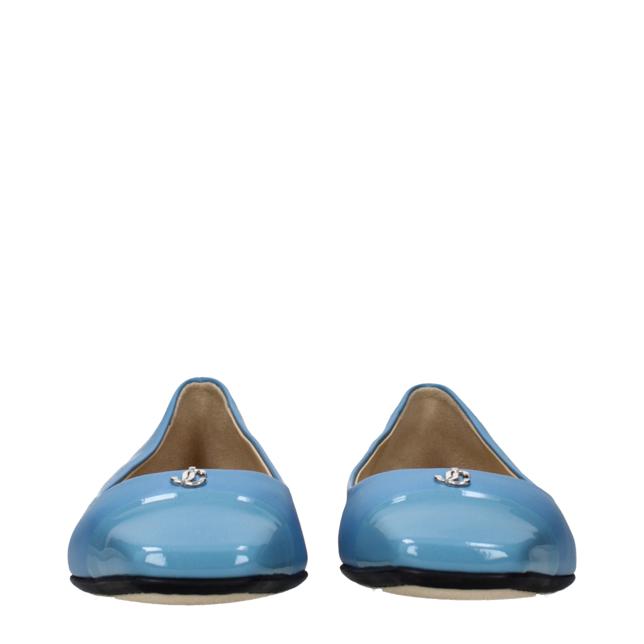 [Jimmy Choo] Flat shoes SS25 LENIFLATONPTLONDONBLUE