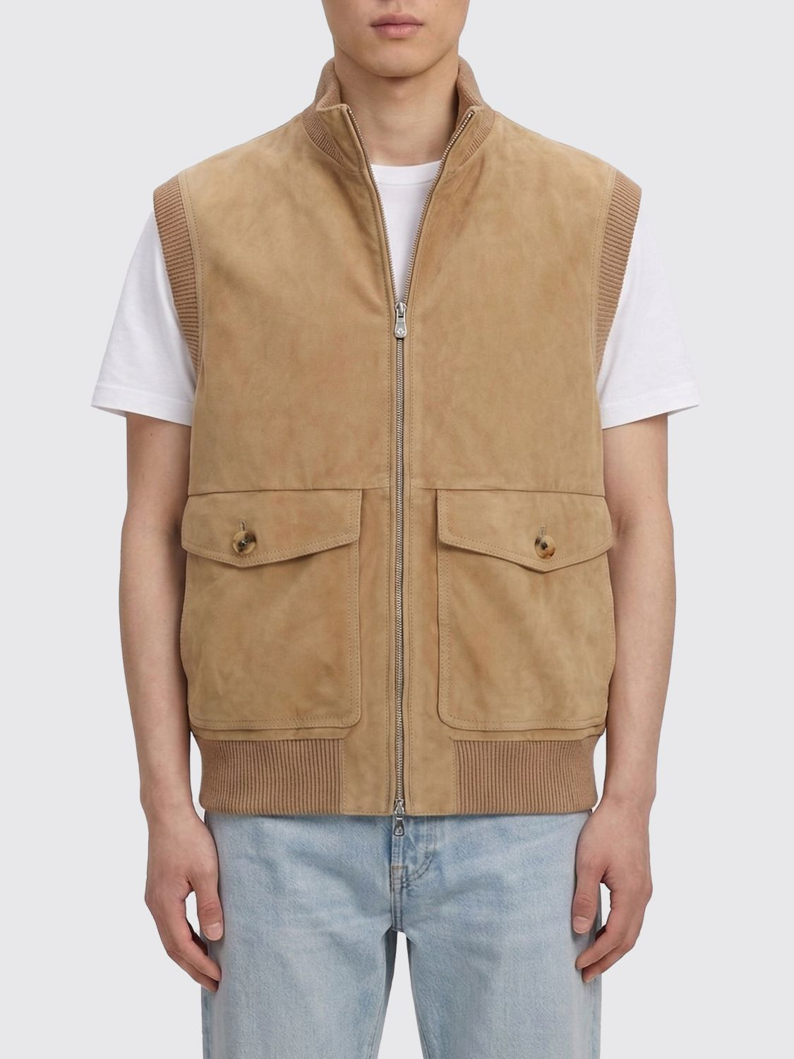 [Brunello Cucinelli] Vest SS26 MPCLF2079 CMJ06