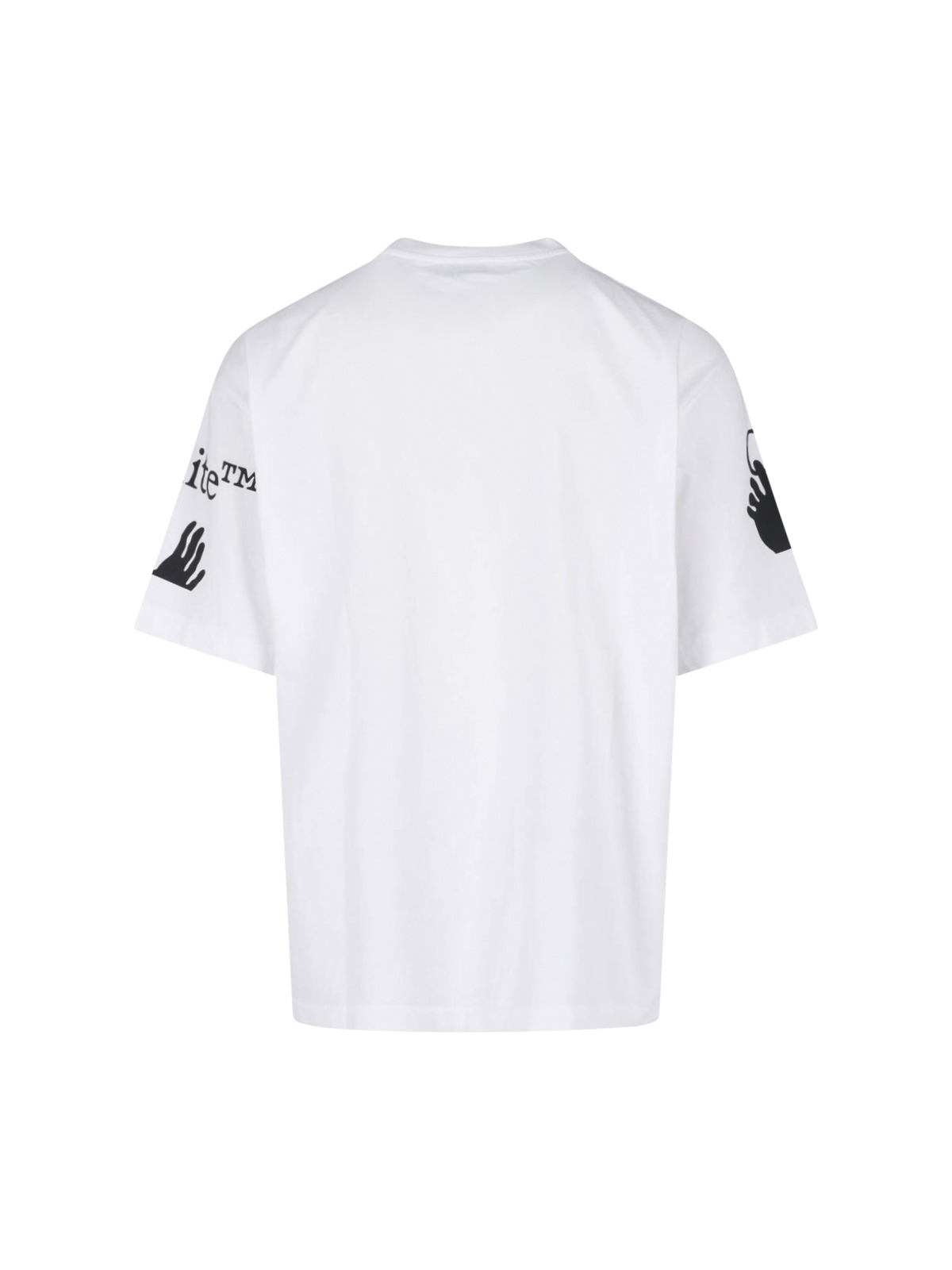 [Off-White] T-shirts Short Sleeve FW26 44MAA120F26J004100WHITE