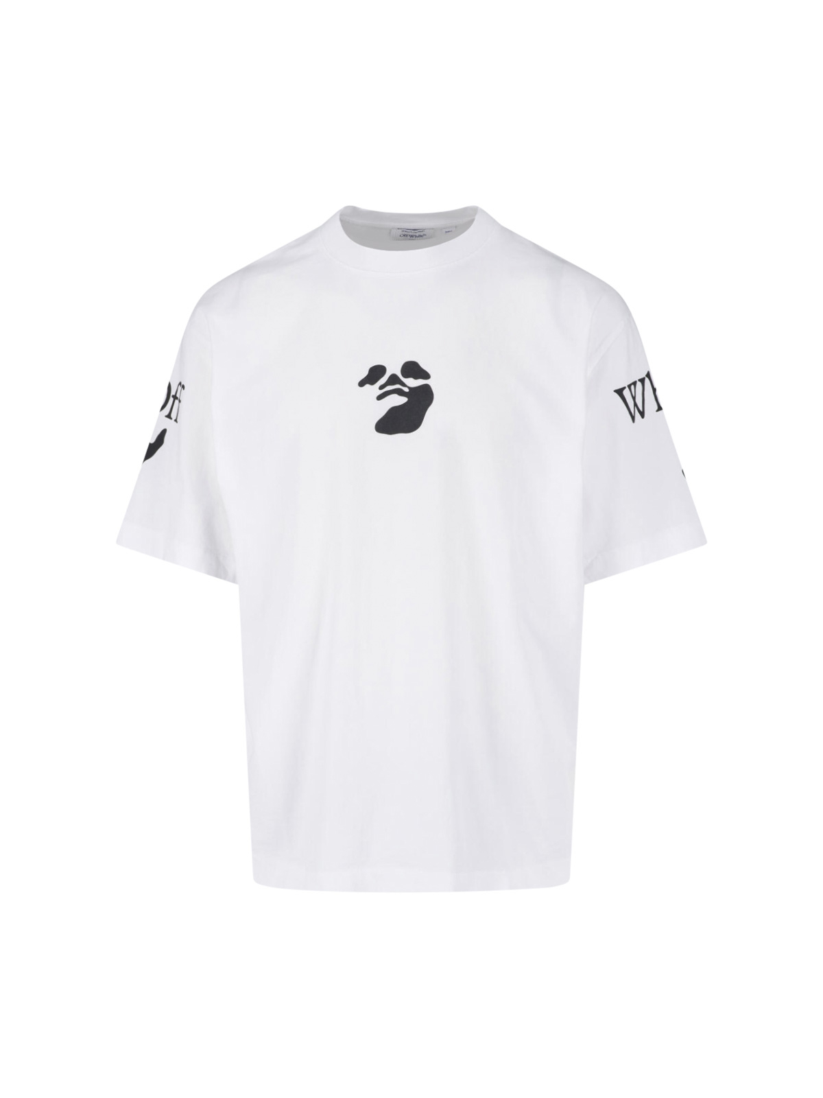 [Off-White] T-shirts Short Sleeve FW26 44MAA120F26J004100WHITE