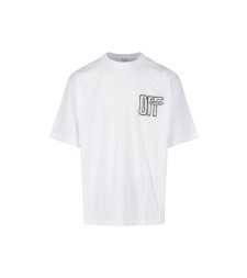 [Off-White] T-shirts Short Sleeve FW26 44MAA120F26J00Y100WHITE