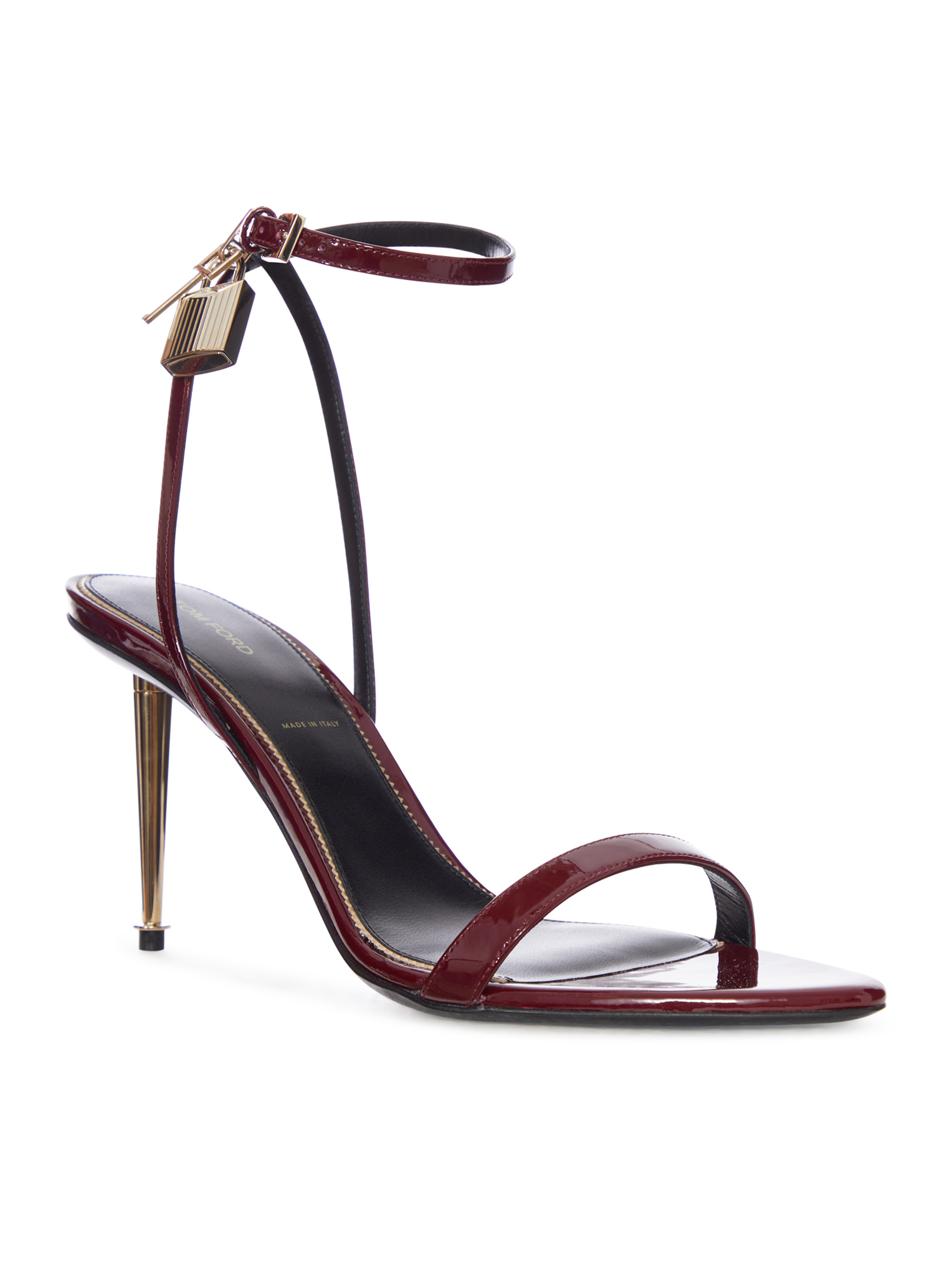 [Tom Ford] Sandals FW26 W2748LCL072PRAP RUBY RED